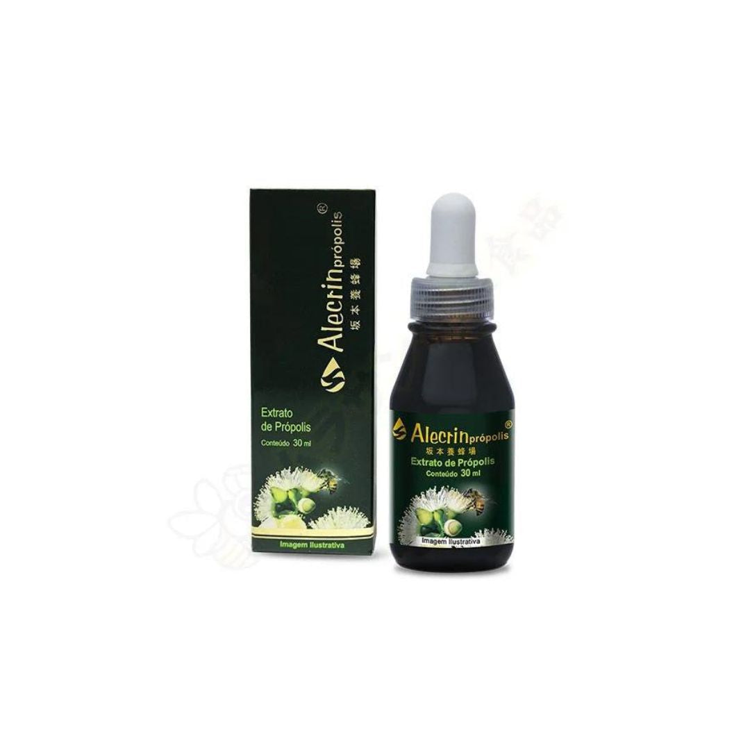 Sakamoto Alecrin Green Propolis Extract 25% 30ml Health Immunity Supplement