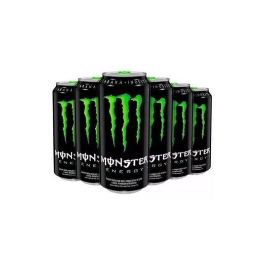 Lot of 6 Juice Monster Traditional Flavour Energy Drink 473ml