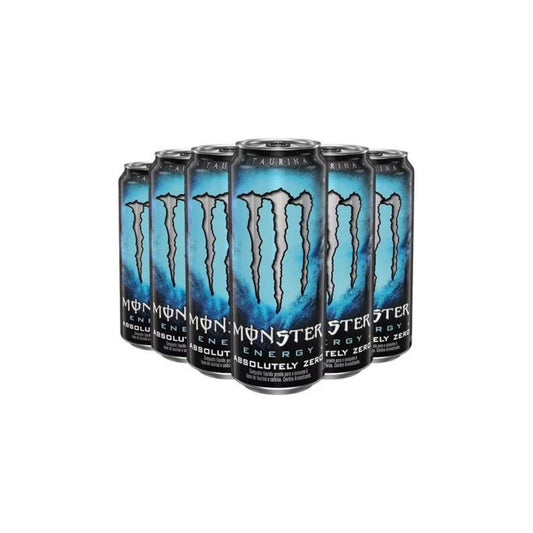 Lot of 6 Juice Monster Absolutely Flavour Energy Drink Sports 473ml