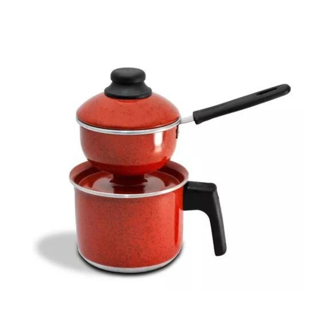 Brazilian Red Cuscuzeiro Nordestina Individual Kitchen Utensil
