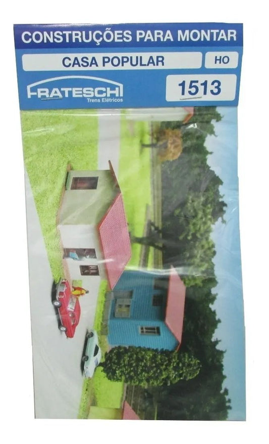 Popular House assembly kit 1513 - Frateschi HO Scale 1:87