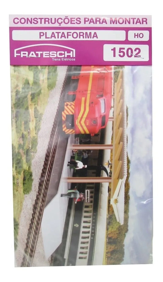 Kit To Ride Platform 1502 - Frateschi HO Scale 1:87