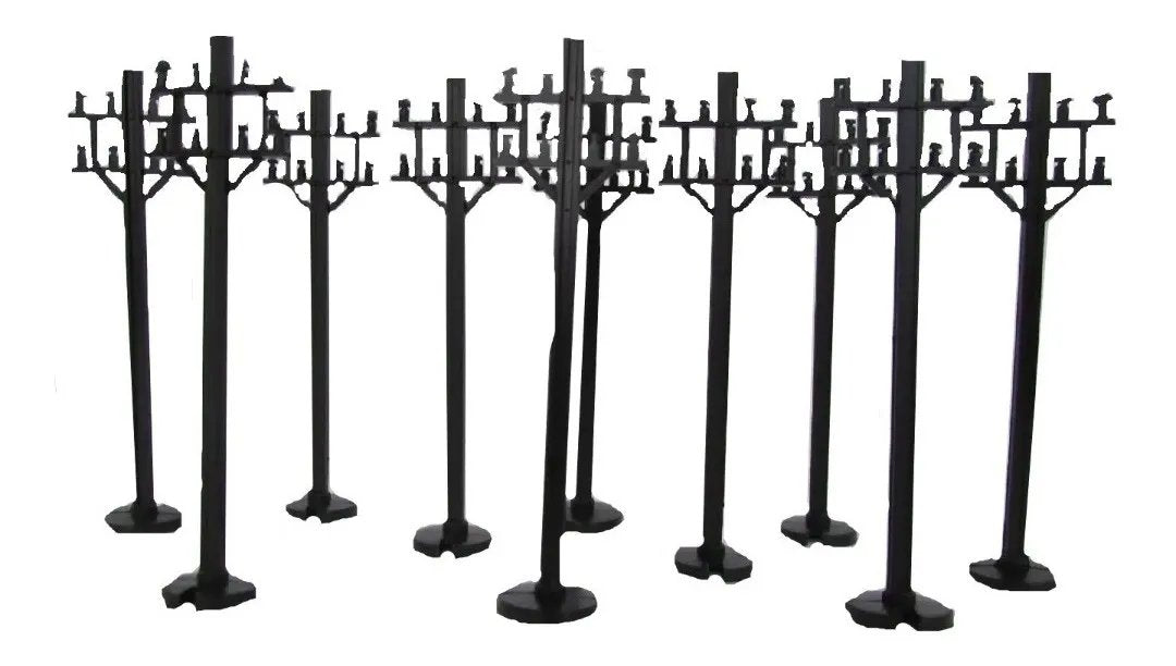 10x Set Telegraphs 1500 - Frateschi HO Scale 1:87