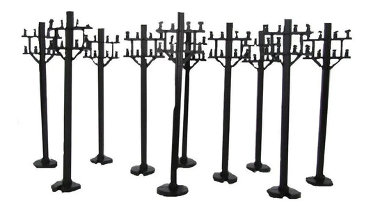 10x Set Telegraphs 1500 - Frateschi HO Scale 1:87