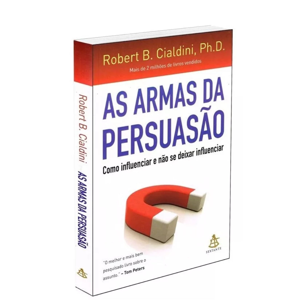 Livro Best Seller As Armas da Persuasao Self Help Book em Portugues