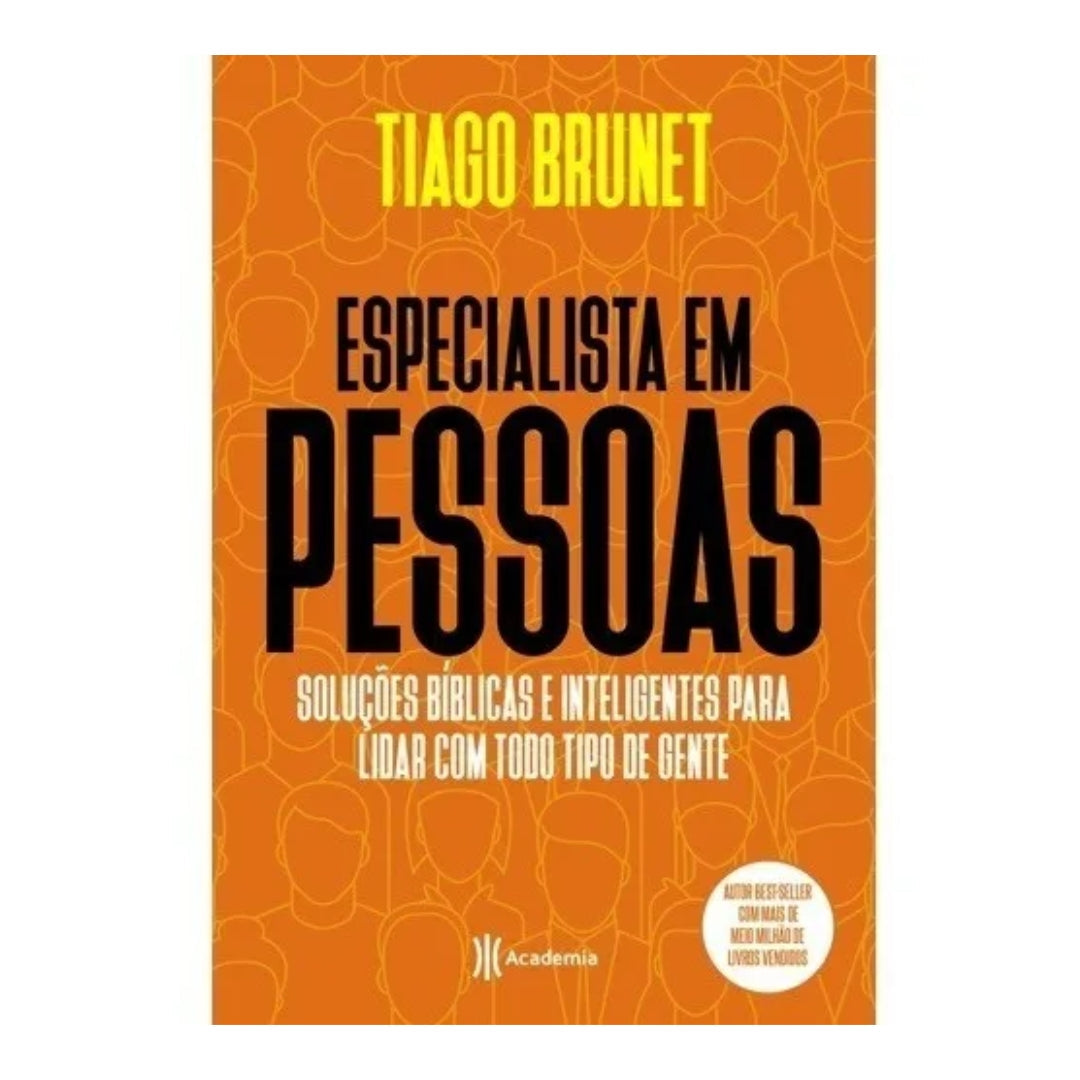 Livro Best Seller Especialista em Pessoas Religious Book em Portugues