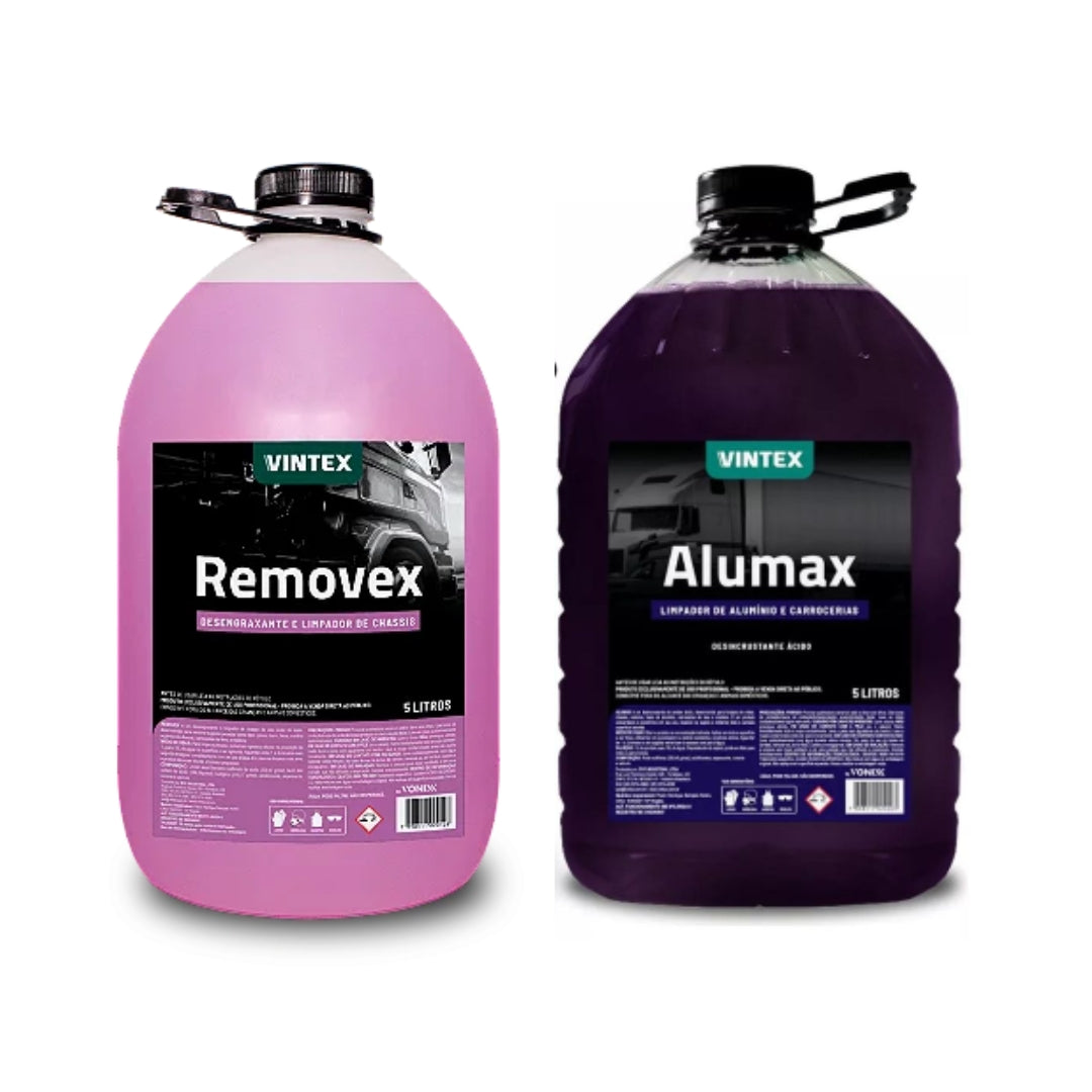 Vonixx Removex + Alumax Automotive Car Vehicle Maintenance Cleaner Kit