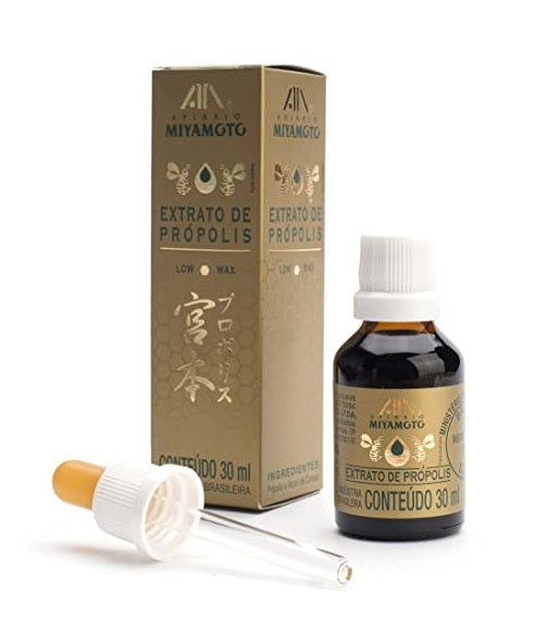 Brazilian Original Natural Immunity 31% Green Propolis Extract 30ml - Miyamoto
