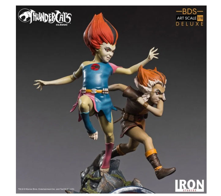 Wilykit & Wilykat Bds Art Scale 1/10 Original Miniature Thundercats Iron Studios