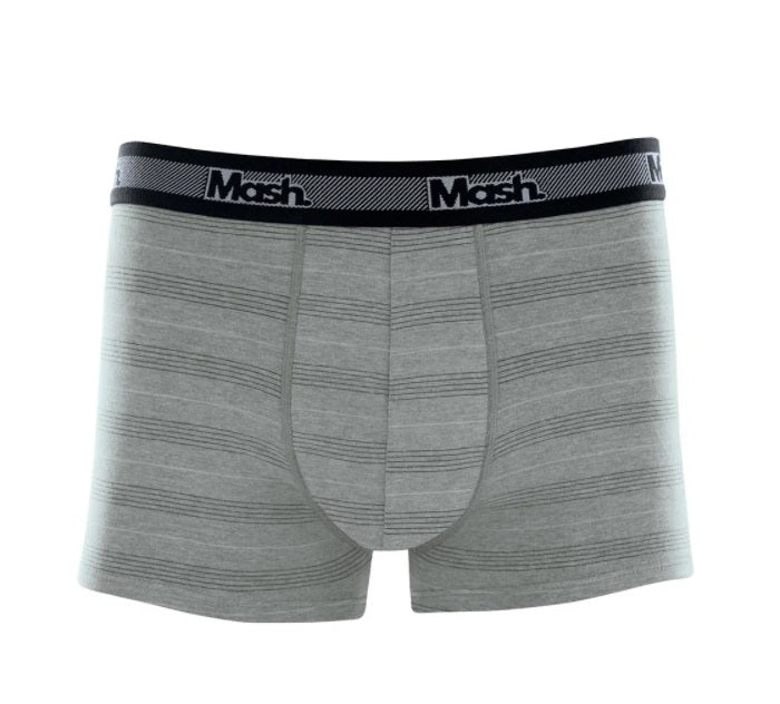 Lot of 3 Mash Striped Cotton Boxer Mescla Men Confortable Underwear Brazilian