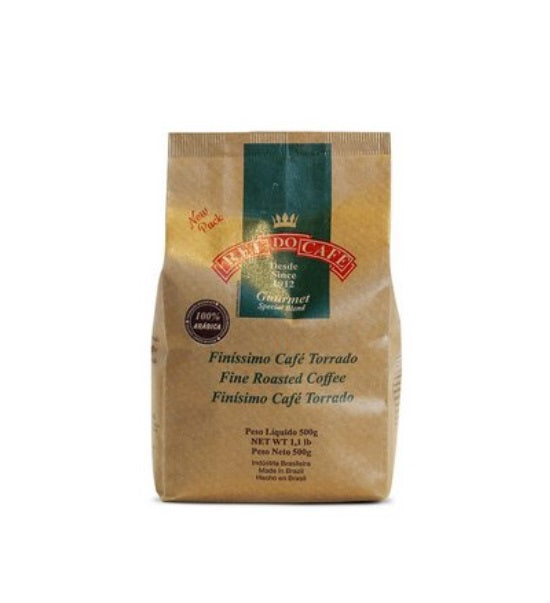 Brazilian Original Rei do Café Gourmet Organic Coffee Turkish Greek Grain 500g