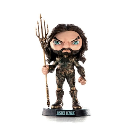 Iron Studios Aquaman Mini Co Justice League Miniature Figure Action Collection