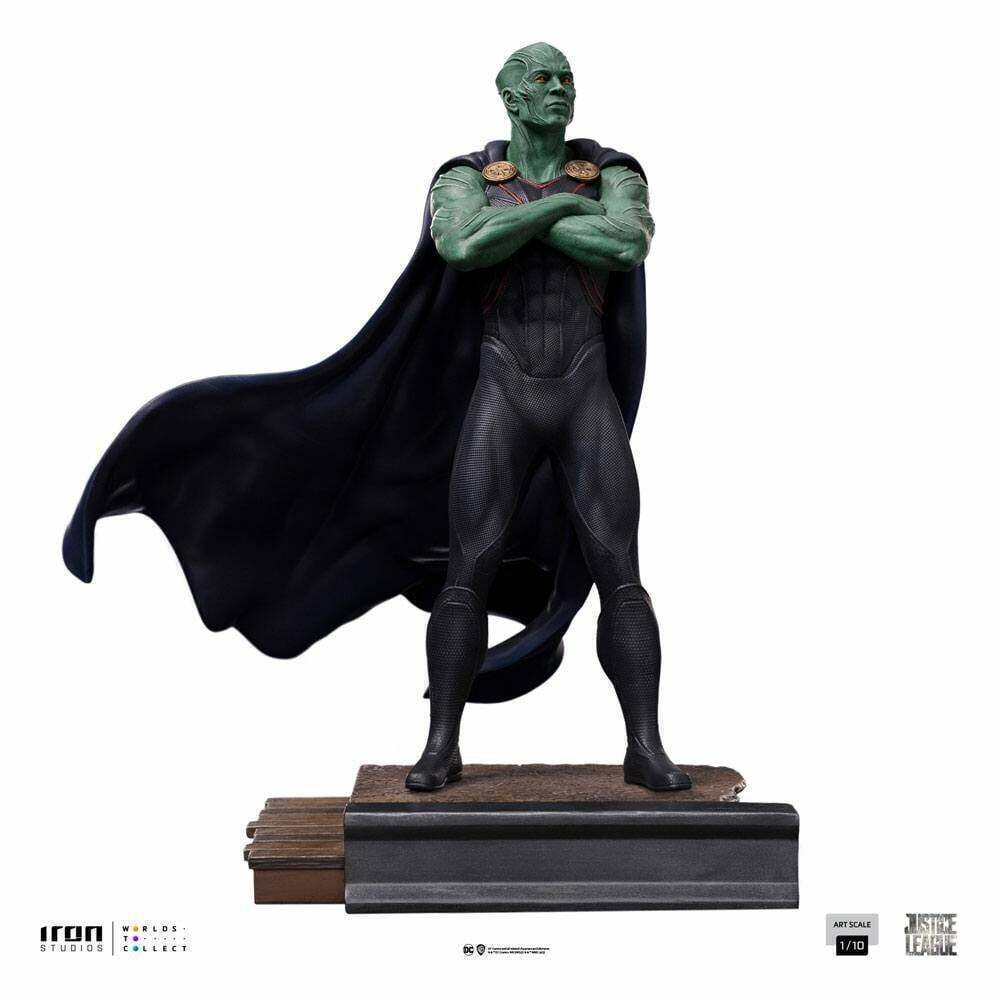 Iron Studios Martian Manhunter Justice League 1/10 Art Scale Statue Miniature