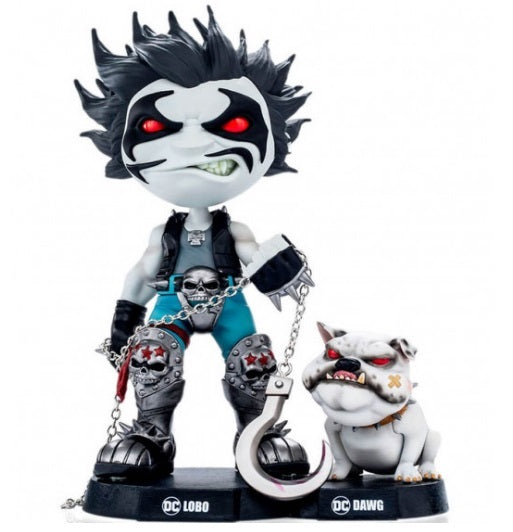Iron Studios Mini Co Lobo and Dawg Miniature Collection Figure Mini Heroes
