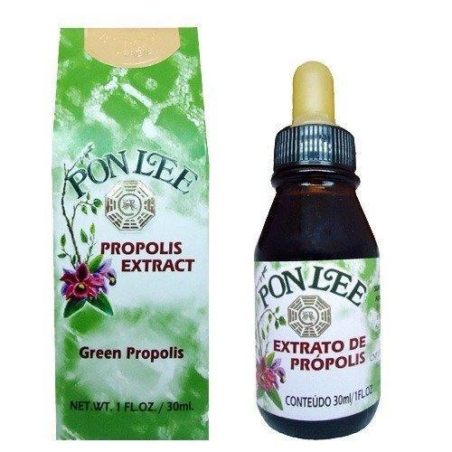 PON LEE 24 x 30ml Bottle PON LEE Organic Brazilian Bee Green Alcoholic Propolis Extract