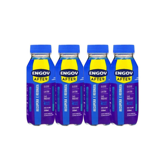 Lot of 4 Engov After Berry Vibes Flavor Hangover Recovery Rehydrate Drink 250ml