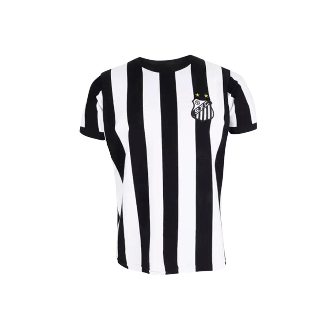 Santos Brazilian National Team Soccer Uniform T-Shirt 1974 King Pele Size L