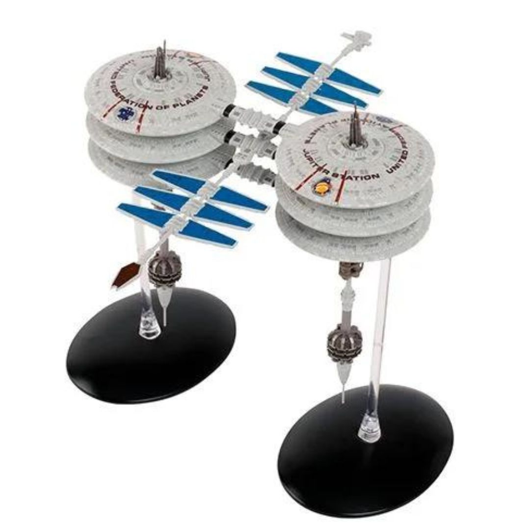 Star Trek Big Ship Spaceship Jupiter Station Edition 97 Collectible Miniature Replica