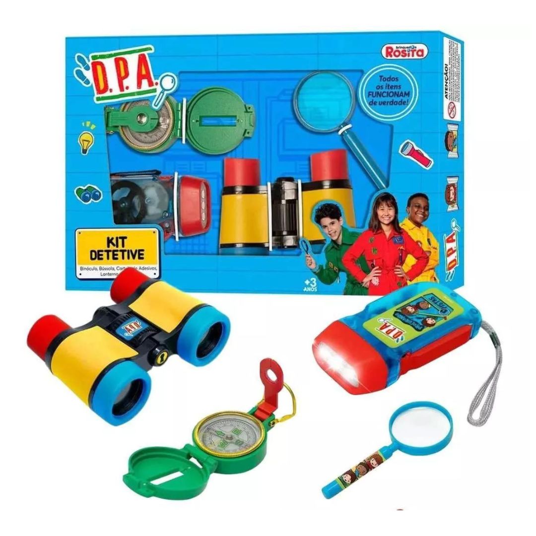 Blue Building Detective Dpa Accessories Kit With Light And Sticker Toy Rosita