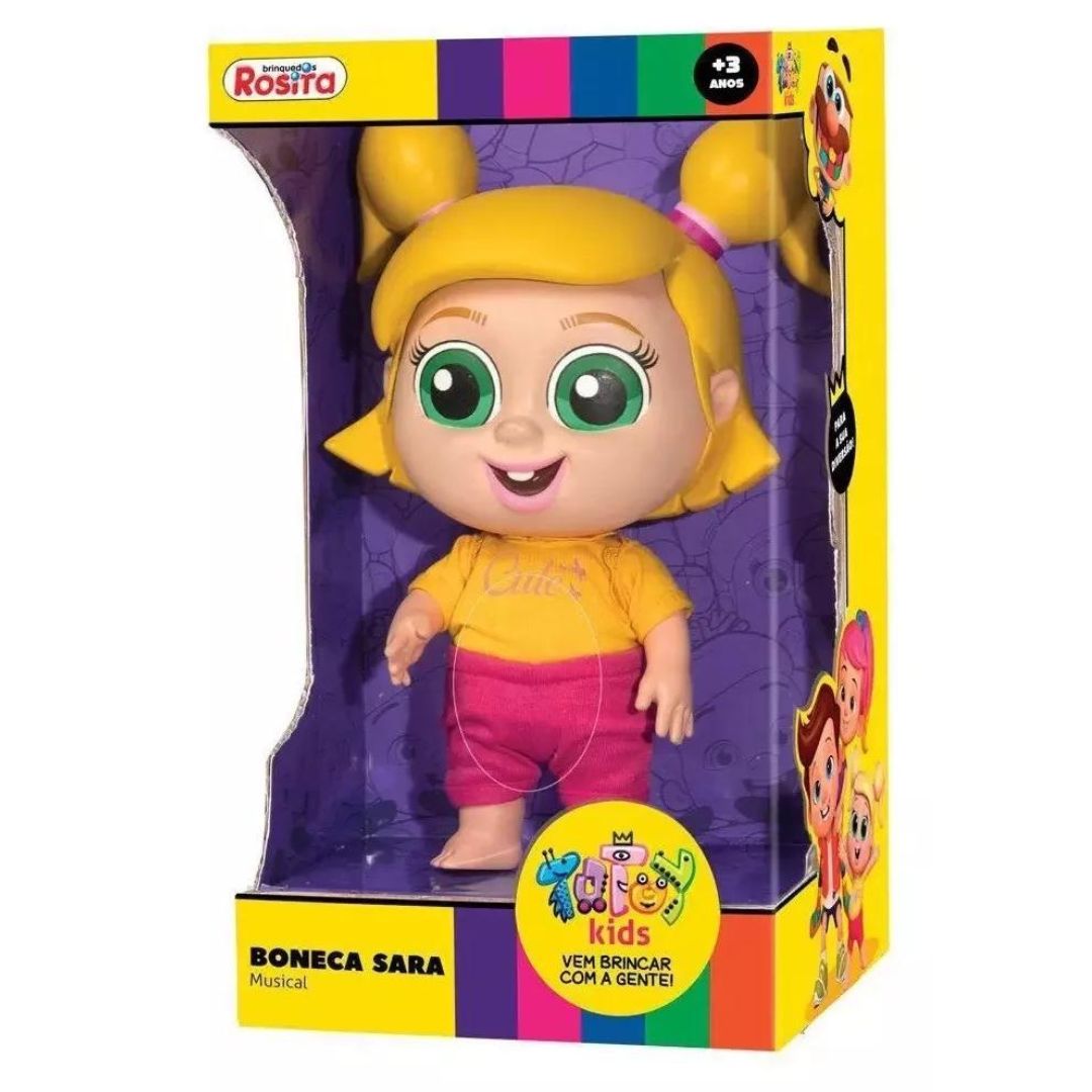 Musical Doll with Sound Totoy Kids Sara Kids Toy Children Fun 24 cm Rosita