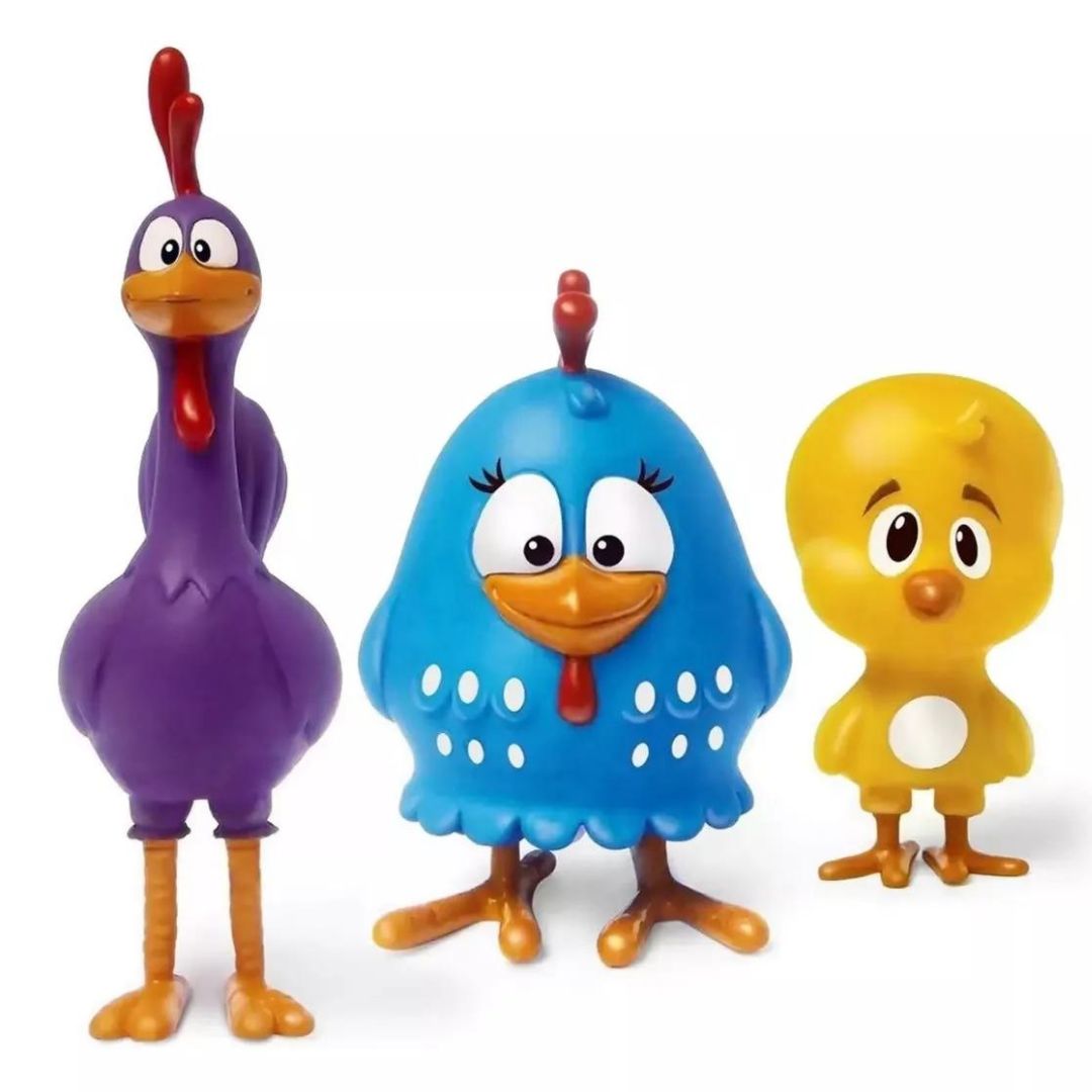 Kit Galinha Pintadinha Painted Chicken Dolls Kids Children Toys Fun Play Elka