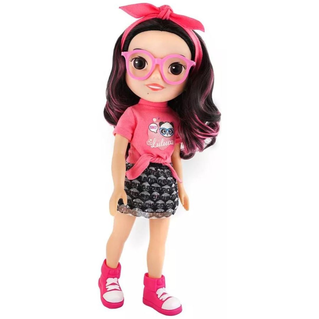 Luluca Youtuber Singer Musical Doll Kids Toy Children Fun 30cm Estrela