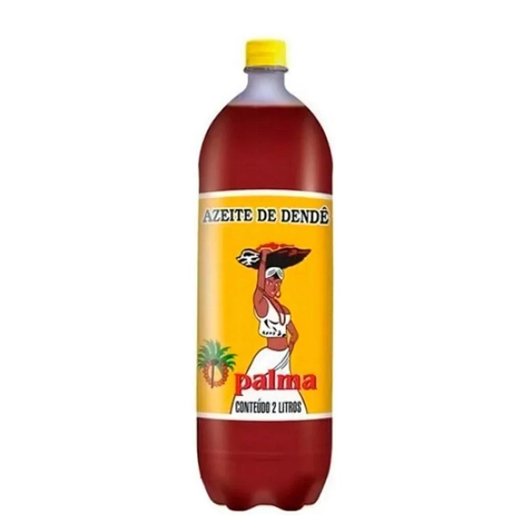 Azeite de Dendê Dende Olive Oil Bahia Seasoning Spice Food 2L Opalma