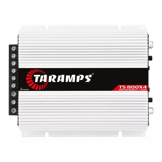TS 800x4 800W 2 Ohms White Automotive Sound Audio Amplifier Module Taramps