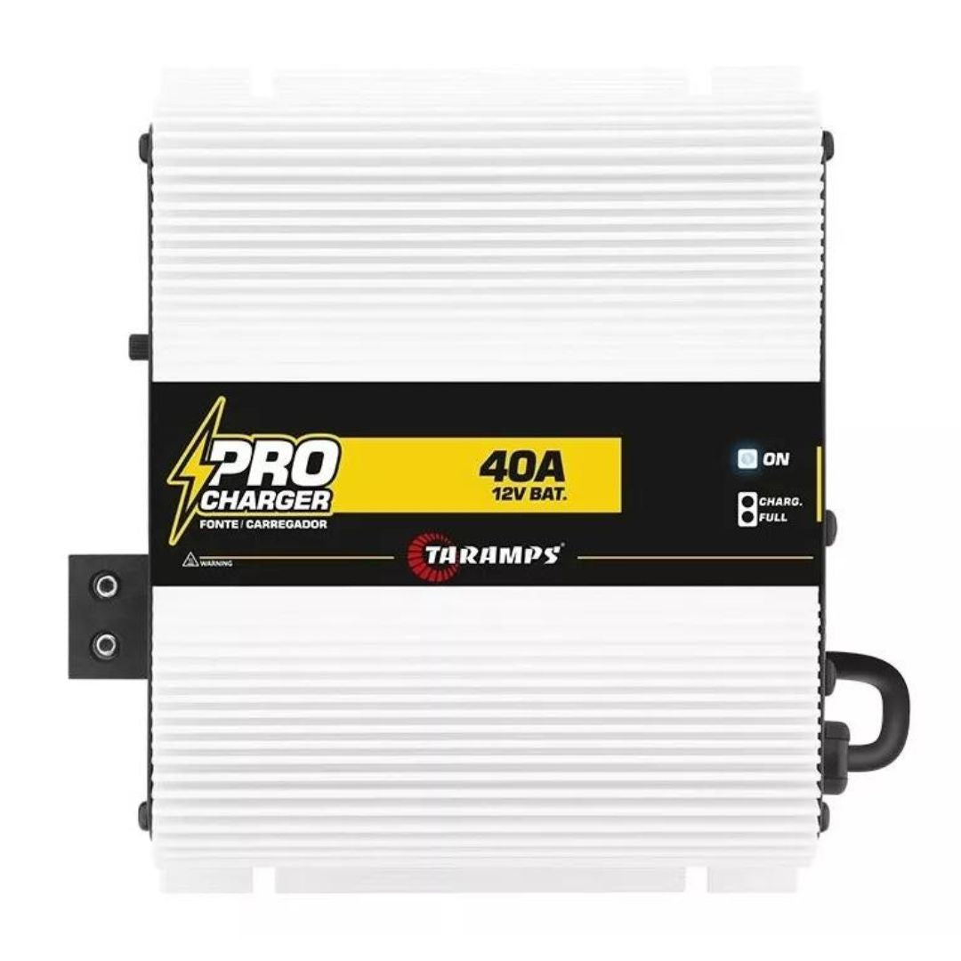Automotive Car Source Pro Charger Battery 40 Amps 12V Audio Sound Taramps