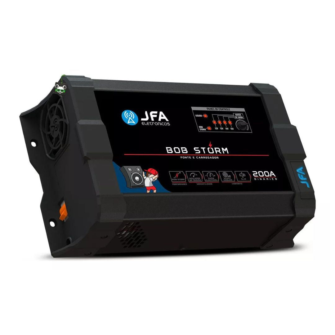 Bob Storm 200A 3000W Bivolt Automotive Source Charger Car Power Supply JFA