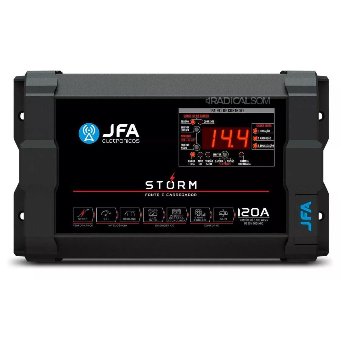 Storm 120A 1800W Automotive Source Charger Car Power Supply Battery JFA