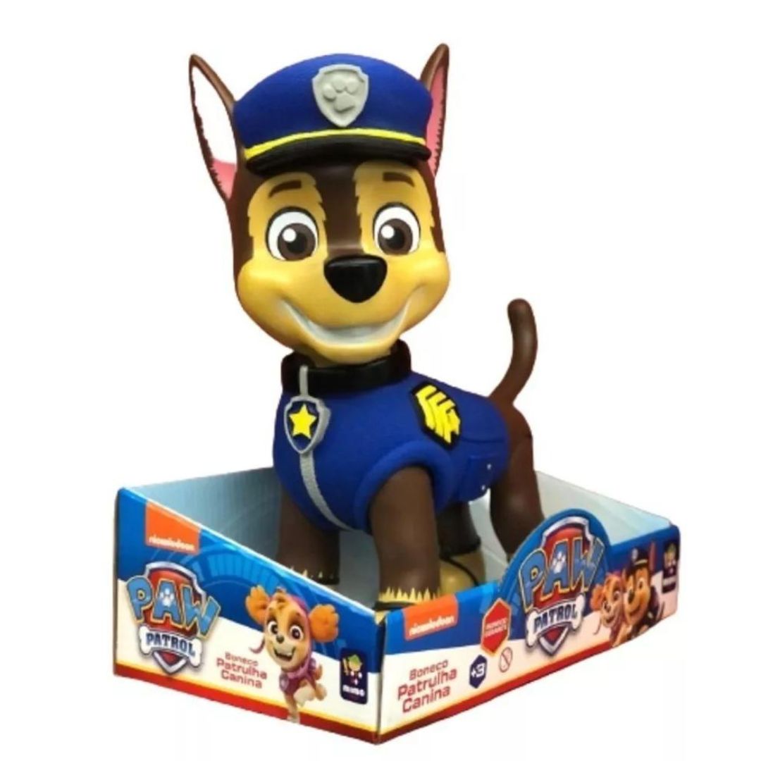 Paw Patrol Chase Dog Doll Kids Fun Play Figures 40cm Mimo Toys