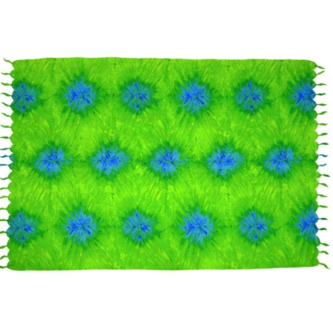 Tie Dye Canga Beach Towel Sarong Polyester Beachwear