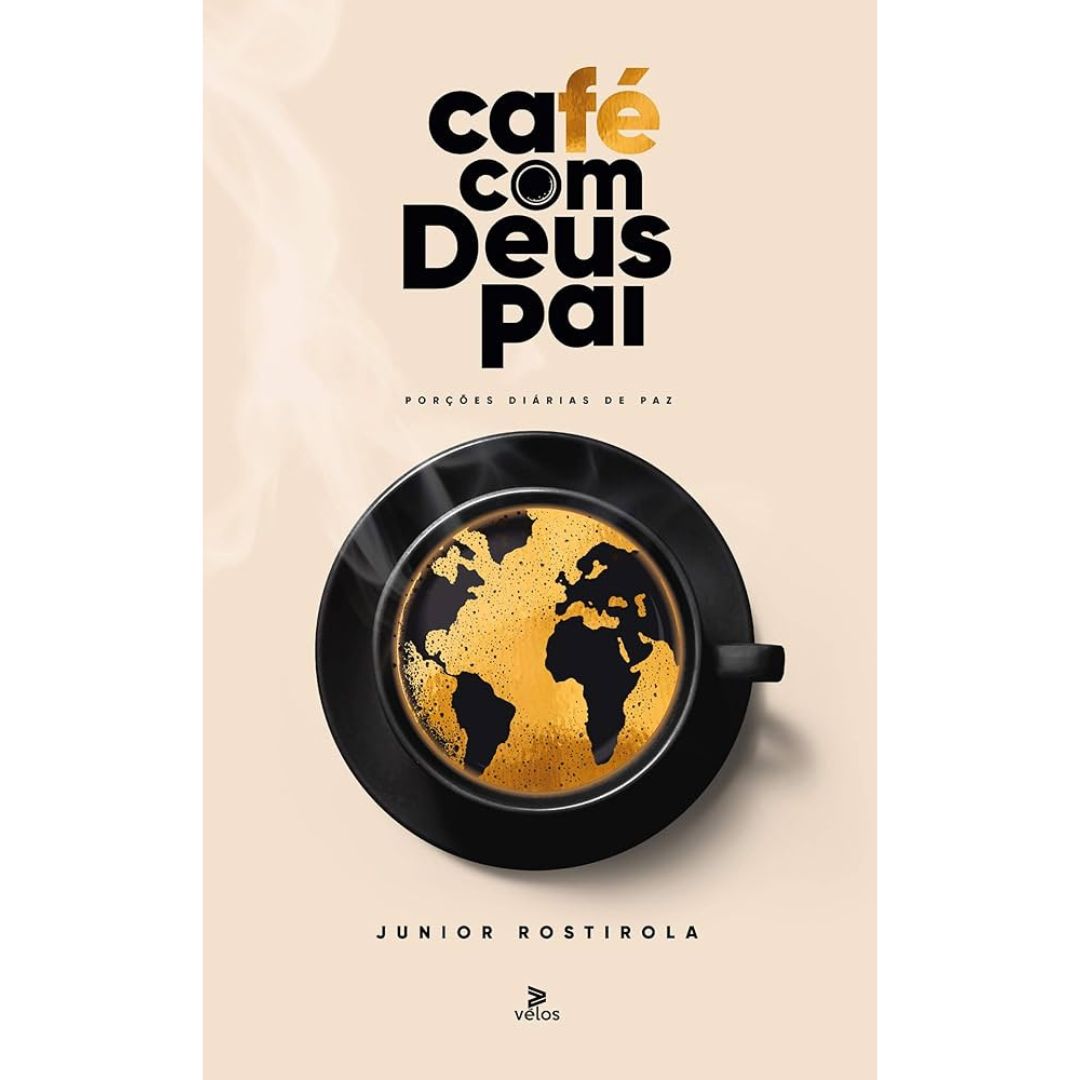 Cafe com Deus Pai Peace 2024 Religious Book in Portuguese