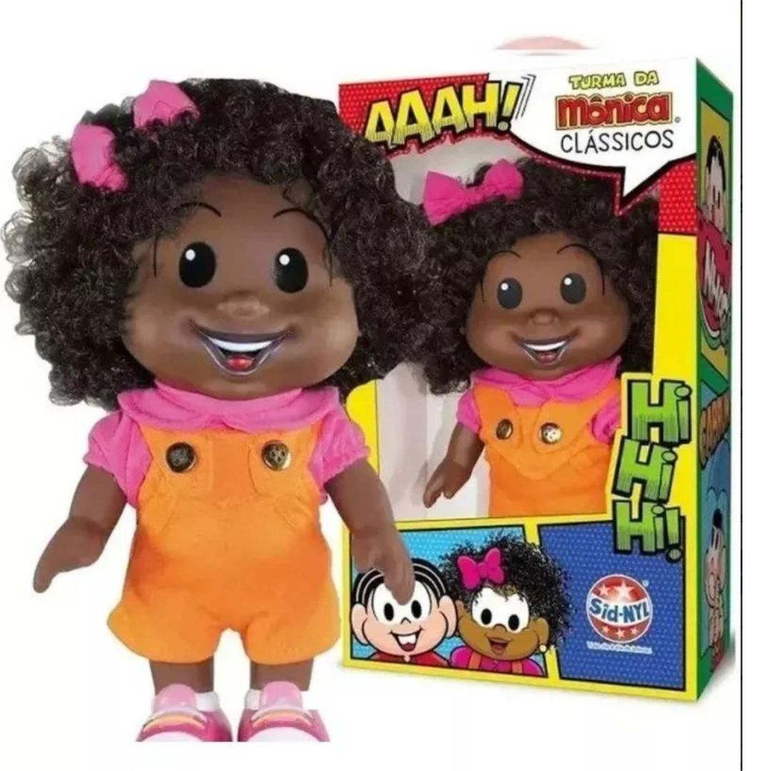 Turma da Monica Milena Doll Kids Fun Children Toy Play 25cm Sid-Nyl