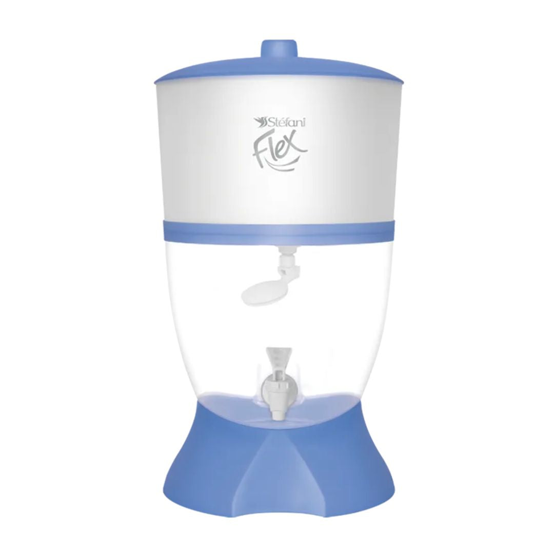 Flex Purifying Water Filter Blue 6 Liters 2 Candles Stefani Kicthen Supplies