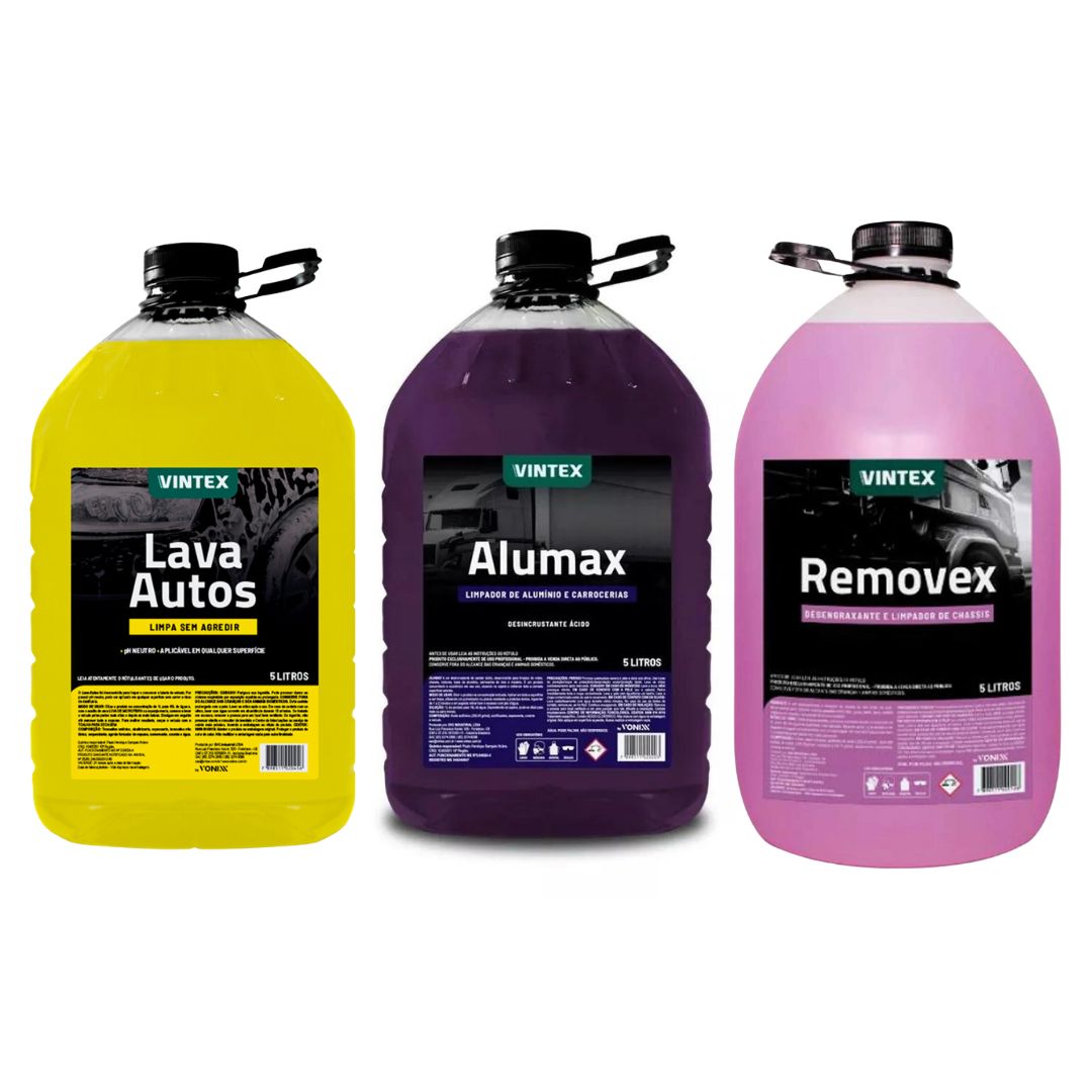 Vonixx Alumax + Removex + Lava Autos Car Automotive Maintenance Kit