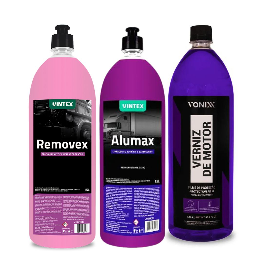 Vonixx Alumax + Removex + Engine Varnish Car Automotive Maintenance