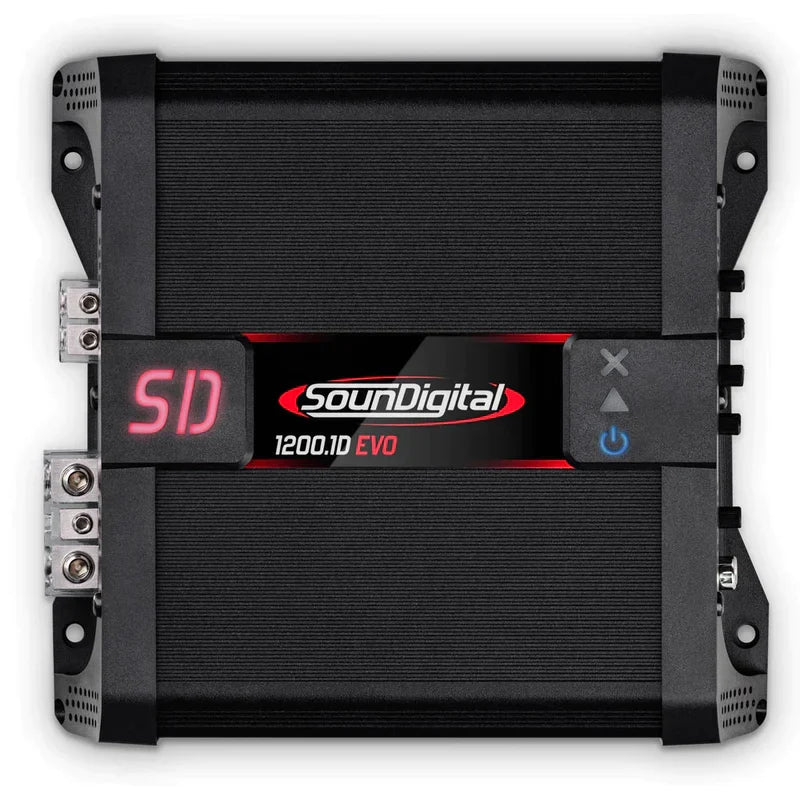 Brazilian Original Soundigital Amplifier 1200.1D 2 Ohms EVO II 1200W 2 Channels