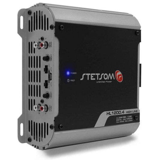 Amplifier module Stetsom High Line HL1200.4 1200W RMS 4 Ohm 1 RCA Digital Channels