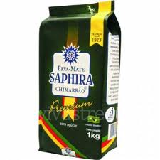 4 Brazilian Premium Yerba Erva Mate Chimarrao No Sugar 1Kg - Saphira